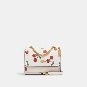 NWT Coach Outlet Mini Klare Crossbody With Heart Cherry Print